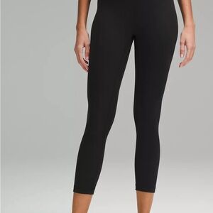 Lululemon Align HR CROP 23” Black Leggings
